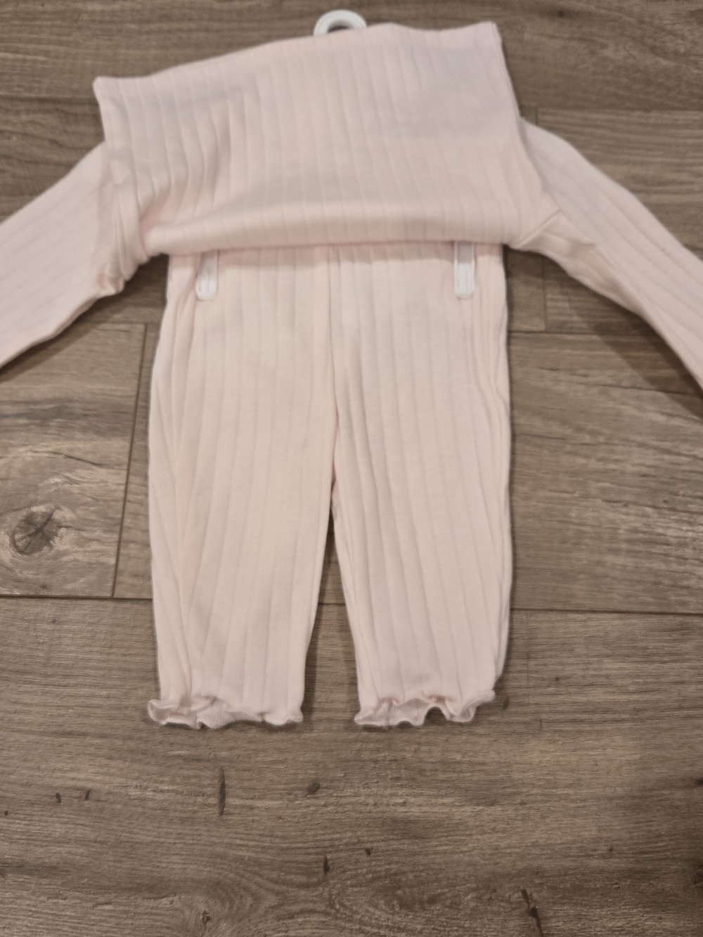 NEW Carter’s 2pc Bunny Pocket Ribbed Set - Pink Multi Sizes (NB & 3M) - Picture 10 of 12